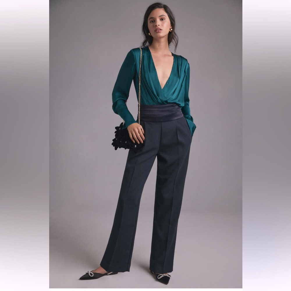 NWT Maeve tuxedo pants